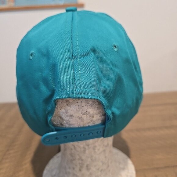 VTG Nissun Hat Teal SnapBack Baseball Cap Adjustable Unity Community Rope - Picture 2 of 6